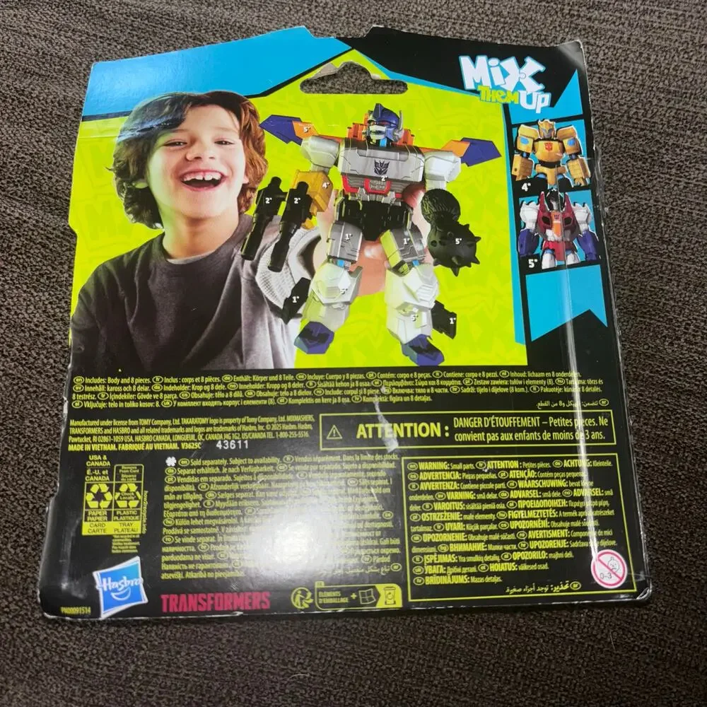 Transformers MixMashers Optimus Primal Action Figure 5-inch NEW